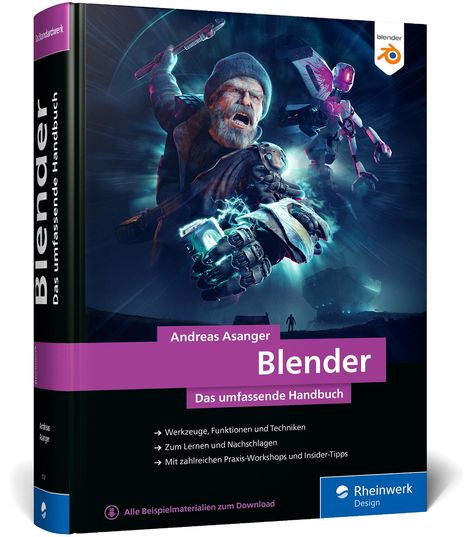 Andreas Asanger: Blender 4, Buch