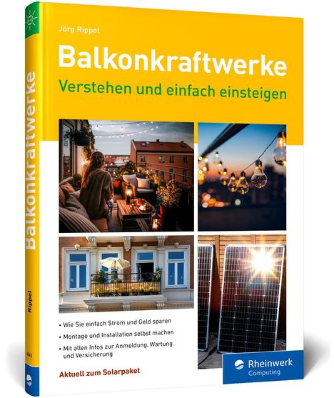 Jörg Rippel: Balkonkraftwerke, Buch