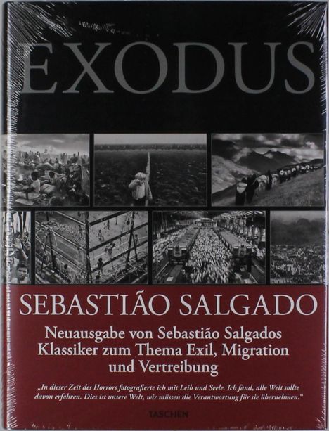 Sebastião Salgado. Exodus, Buch
