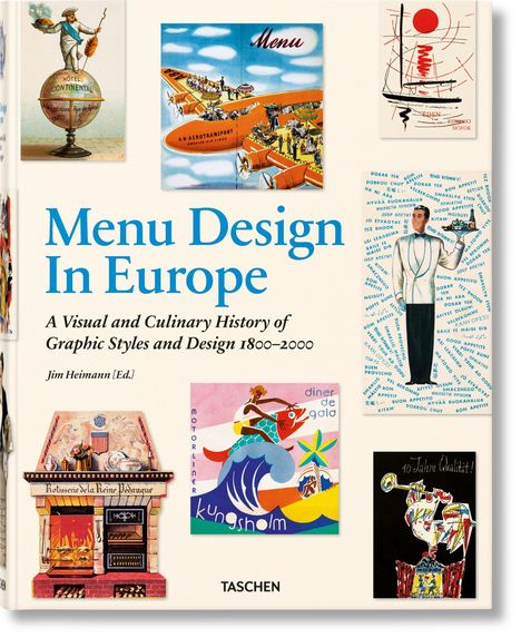 Steven Heller: Menu Design in Europe, Buch