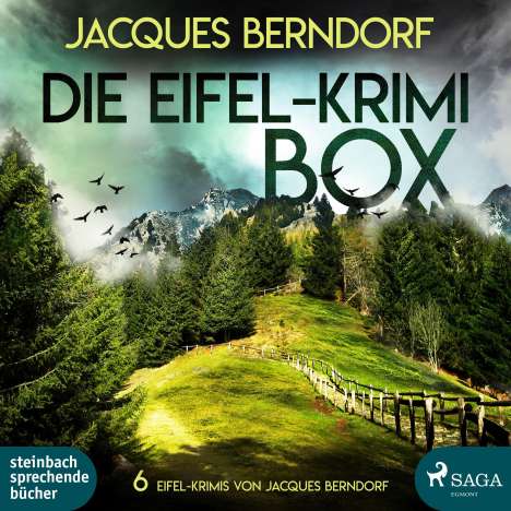 Jacques Berndorf: Die Eifel-Krimi-Box / 6 MP3-CDs, 6 CDs