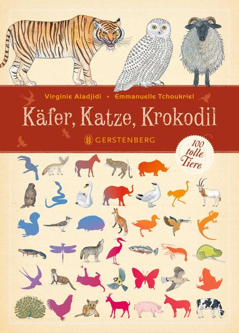 Virginie Aladijdi: Käfer, Katze, Krokodil, Buch