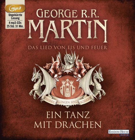 George R. R. Martin: Das Lied von Eis und Feuer 10, 4 MP3-CDs