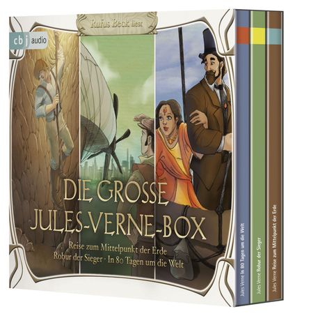 Jules Verne: Die große Jules-Verne-Box, 10 CDs