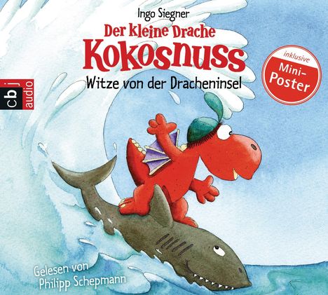Ingo Siegner: Der kleine Drache Kokosnuss 01 - Witze von der Dracheninsel, CD
