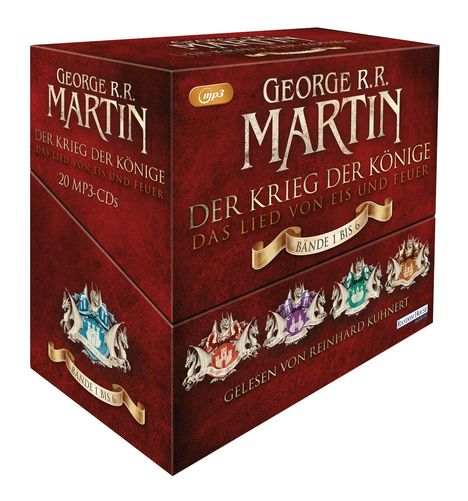 George R. R. Martin: Der Krieg der Könige, MP3-CD