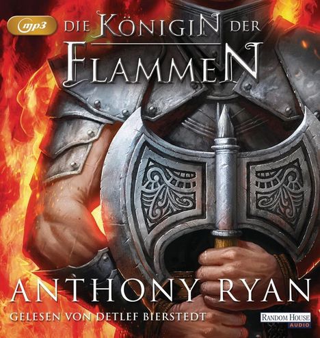 Anthony Ryan: Ryan, A: Königin der Flammen/4 MP3-CDs, Diverse