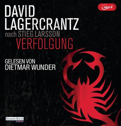 David Lagercrantz: Verfolgung, 2 MP3-CDs