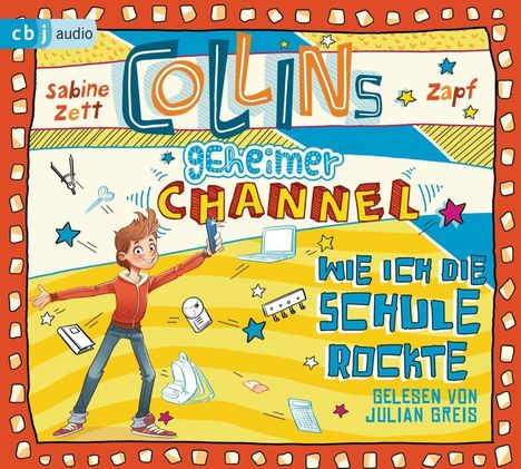 Sabine Zett: Collins geheimer Channel - Wie ich die Schule rockte, CD