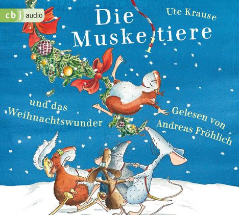 Ute Krause: Die Muskeltiere und das Weihnachtswunder, 3 CDs