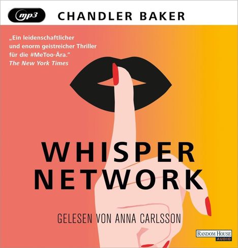 Chandler Baker: Baker, C: Whisper Network/2 MP3-CDs, Diverse