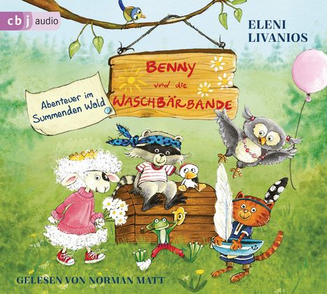 Eleni Livanios: Benny und die Waschbärbande, CD