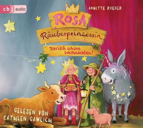 Rosa Räuberprinzessin-Tierisch schöne Weihnachte, CD