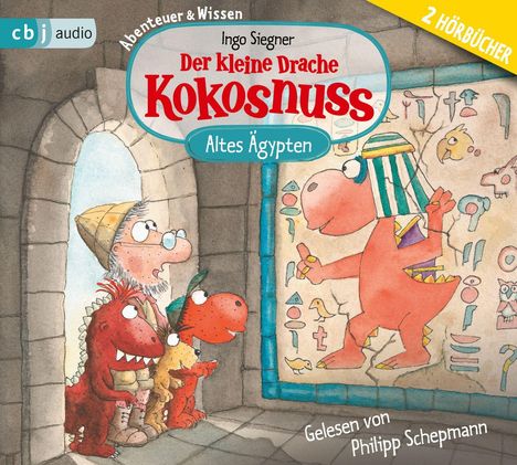 Ingo Siegner: Der kleine Drache Kokosnuss-Abenteuer & Wissen, 2 CDs