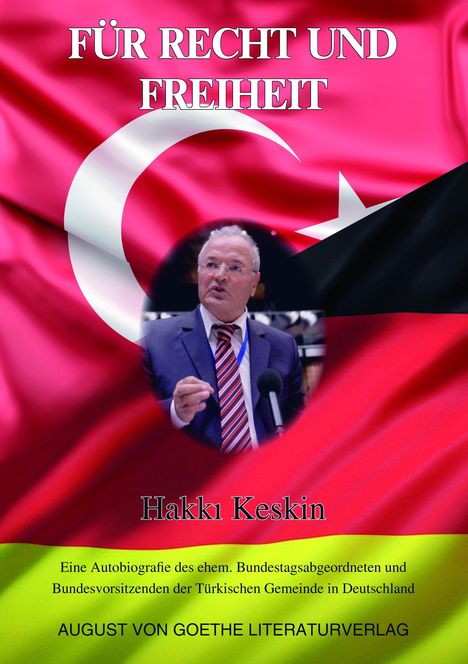 Hakki Keskin: Für Recht und Freiheit, Buch
