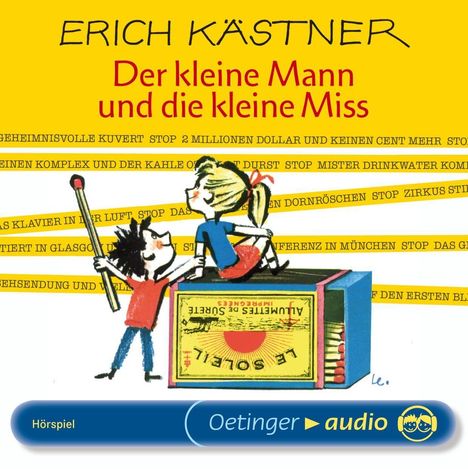 Kästner,Erich:Der kleine Mann und die kleine Miss, CD