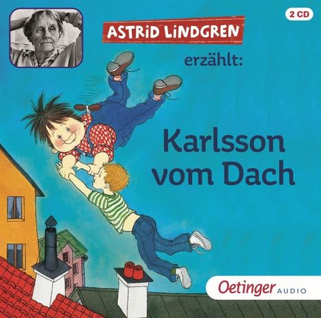 Astrid Lindgren: Karlsson vom Dach. 2 CDs, 2 CDs
