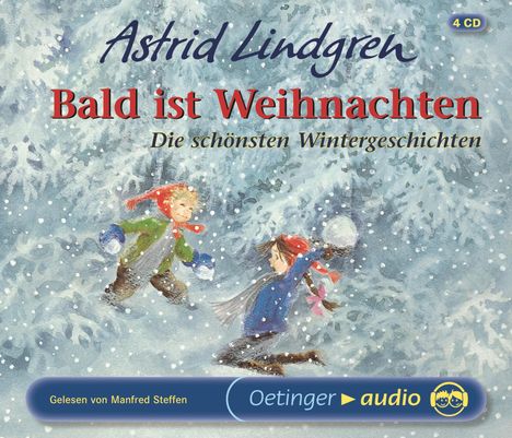 Astrid Lindgren:Bald ist Weihnachten, 4 CDs