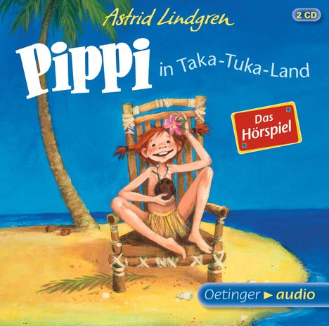 Astrid Lindgren: Pippi in Taka-Tuka-Land - Das Hörspiel (2 CD), CD