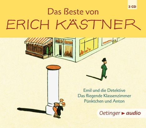 Erich Kästner: Das Beste von Erich Kästner (3 CD), 3 CDs