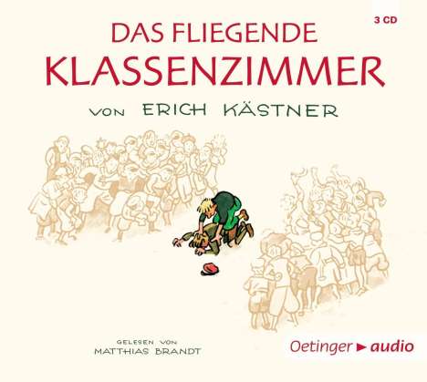Erich Kästner: Das fliegende Klassenzimmer (4 CD), CD