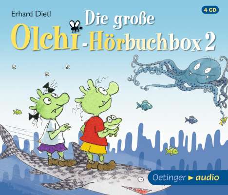 Erhard Dietl: Die große Olchi-Hörbuchbox 2 (4 CD), 4 CDs