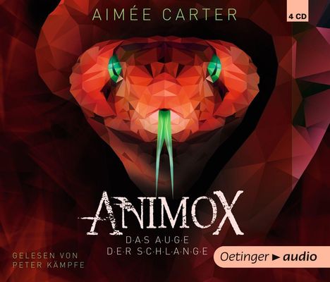 Aimee Carter: Animox 02. Das Auge der Schlange (4 CD), 4 CDs