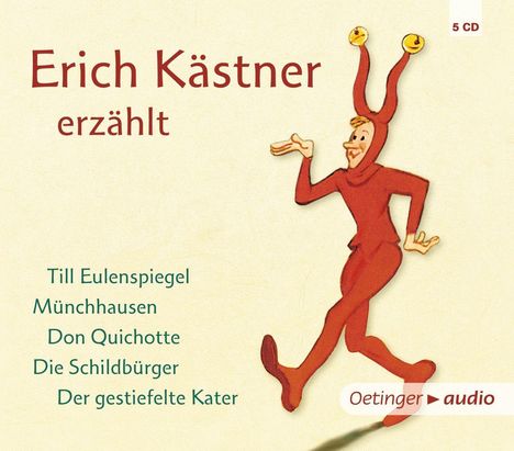 Erich Kästner: Erich Kästner erzählt (5 CD), CD