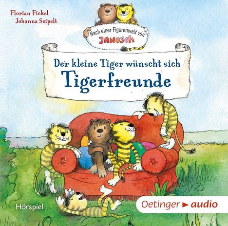 Der kleine Tiger wünscht sich Tigerfreunde, CD