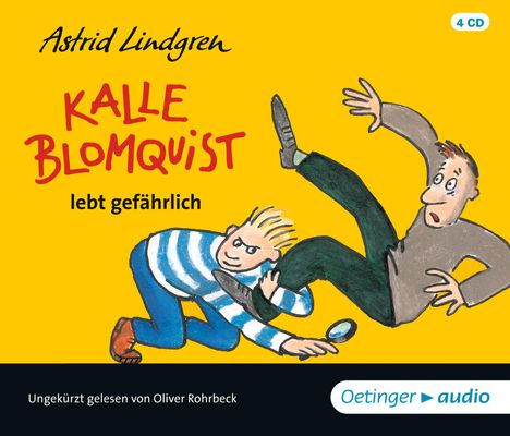 Kalle Blomquist lebt gefährlich, 4 CDs