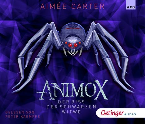 Animox.Schwarze Witwe (4), 4 CDs