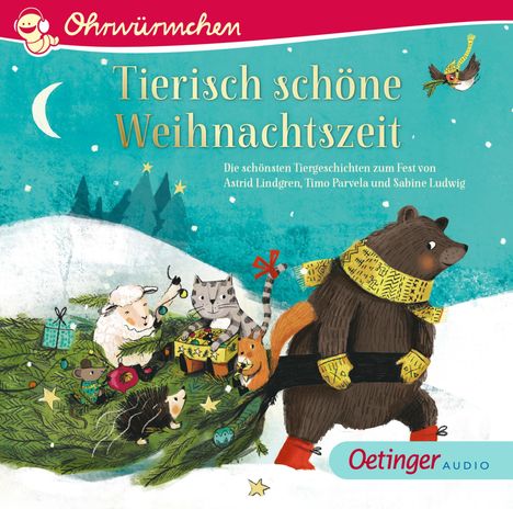 Ohrwürmchen.Tierisch schöne Weihnachtszeit, CD