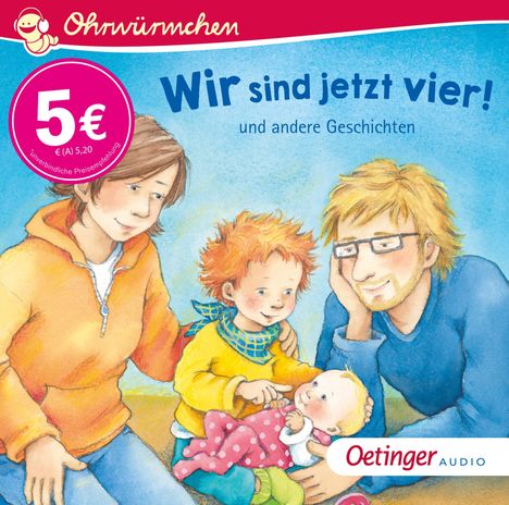 Wir sind jetzt vier! und andere Geschichten, CD