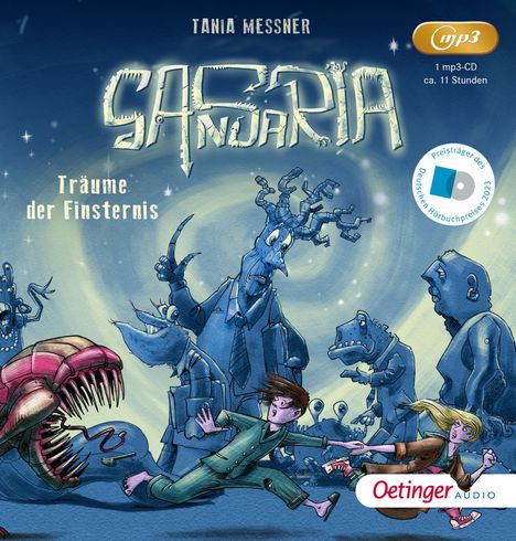 Tania Messner: Sansaria 1.Träume der Finsternis, MP3-CD