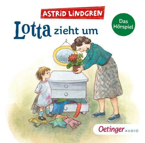 Astrid Lindgren: Lotta zieht um, CD