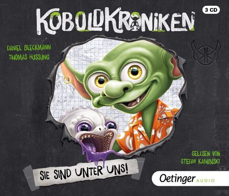 Daniel Bleckmann: KoboldKroniken 1. Sie sind unter uns!, 3 CDs