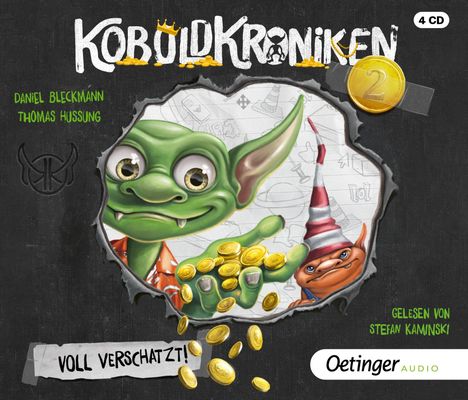 Daniel Bleckmann: KoboldKroniken 2. Voll verschatzt!, 4 CDs