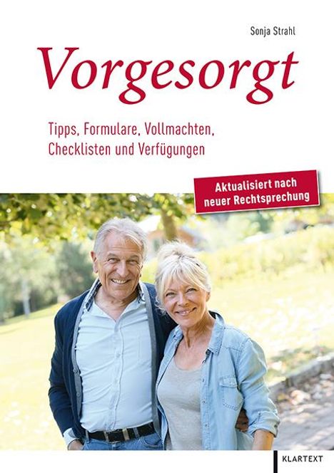 Sonja Strahl: Vorgesorgt, Buch