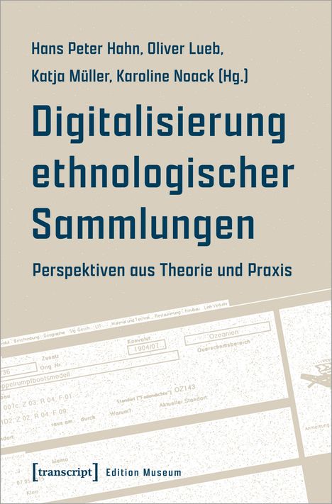 Digitalisierung ethnologischer Sammlungen, Buch