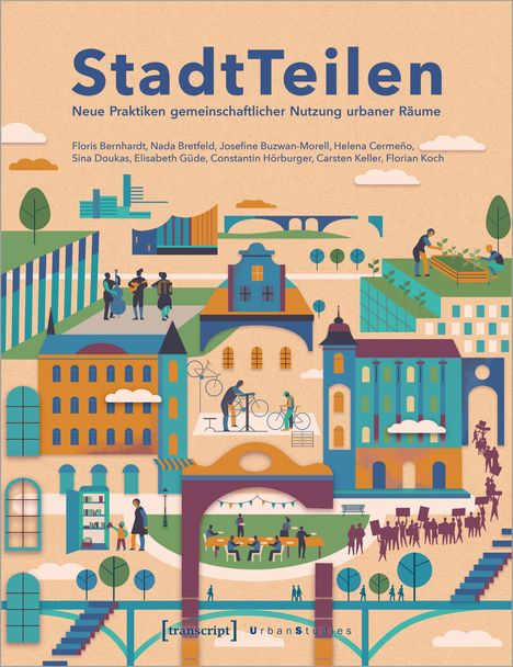 Floris Bernhardt: StadtTeilen, Buch