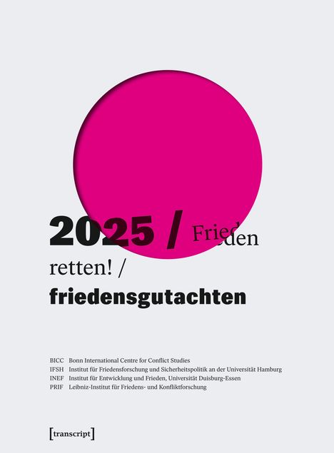 Friedensgutachten 2025, Buch