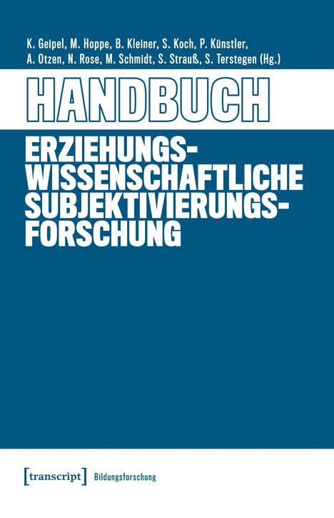Handbuch Erziehungswissenschaftliche Subjektivierungsforschung, Buch