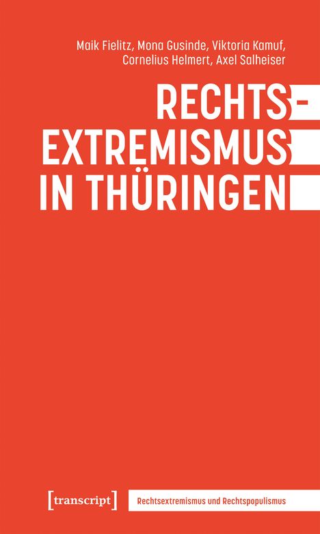Maik Fielitz: Rechtsextremismus in Thüringen, Buch