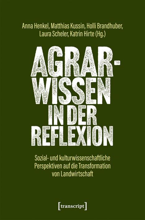 Agrarwissen in der Reflexion, Buch