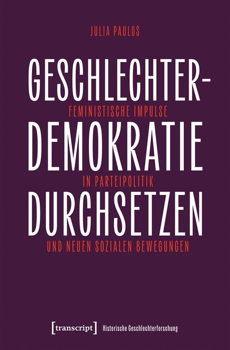Geschlechterdemokratie durchsetzen, Buch
