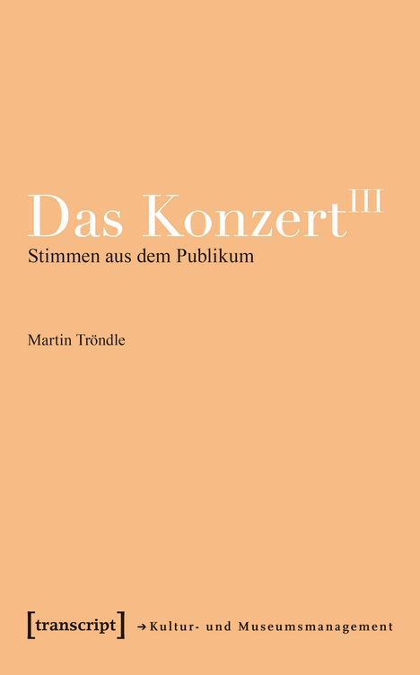 Das Konzert III, Buch