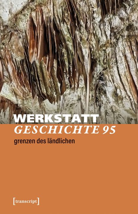 WERKSTATT GESCHICHTE 95, grenzen des ländlichen, Illustration von Felsen mit hängenden Formationen.