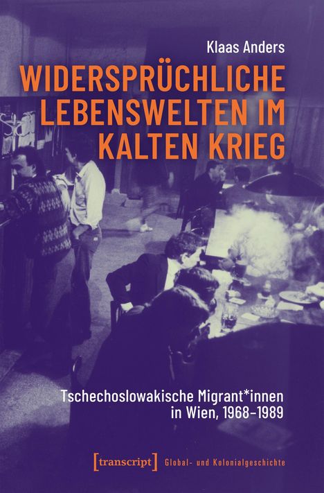 Titel: "Widersprüchliche Lebenswelten im Kalten Krieg". Menschen in einer Bar-Szene.