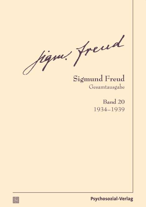 Sigmund Freud: Freud, S: Gesamtausgabe (SFG), Band 20, Buch