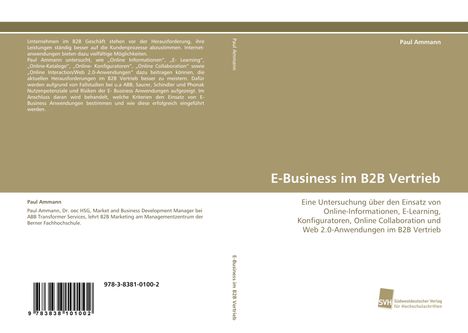 Paul Ammann: E-Business im B2B Vertrieb, Buch